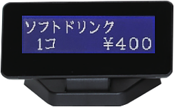 カスタマディスプレイTWC-16040LB/LCD/(黒モデル)